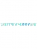 Baner LETTERBANNER IT`S A BOY XL