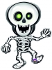 S/SHAPE DANCING SKELETON P35