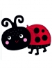 LRG SHP HAPPY LADYBUG P35